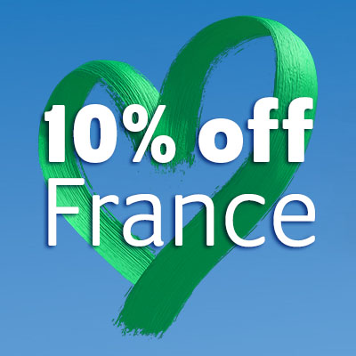 10% off France